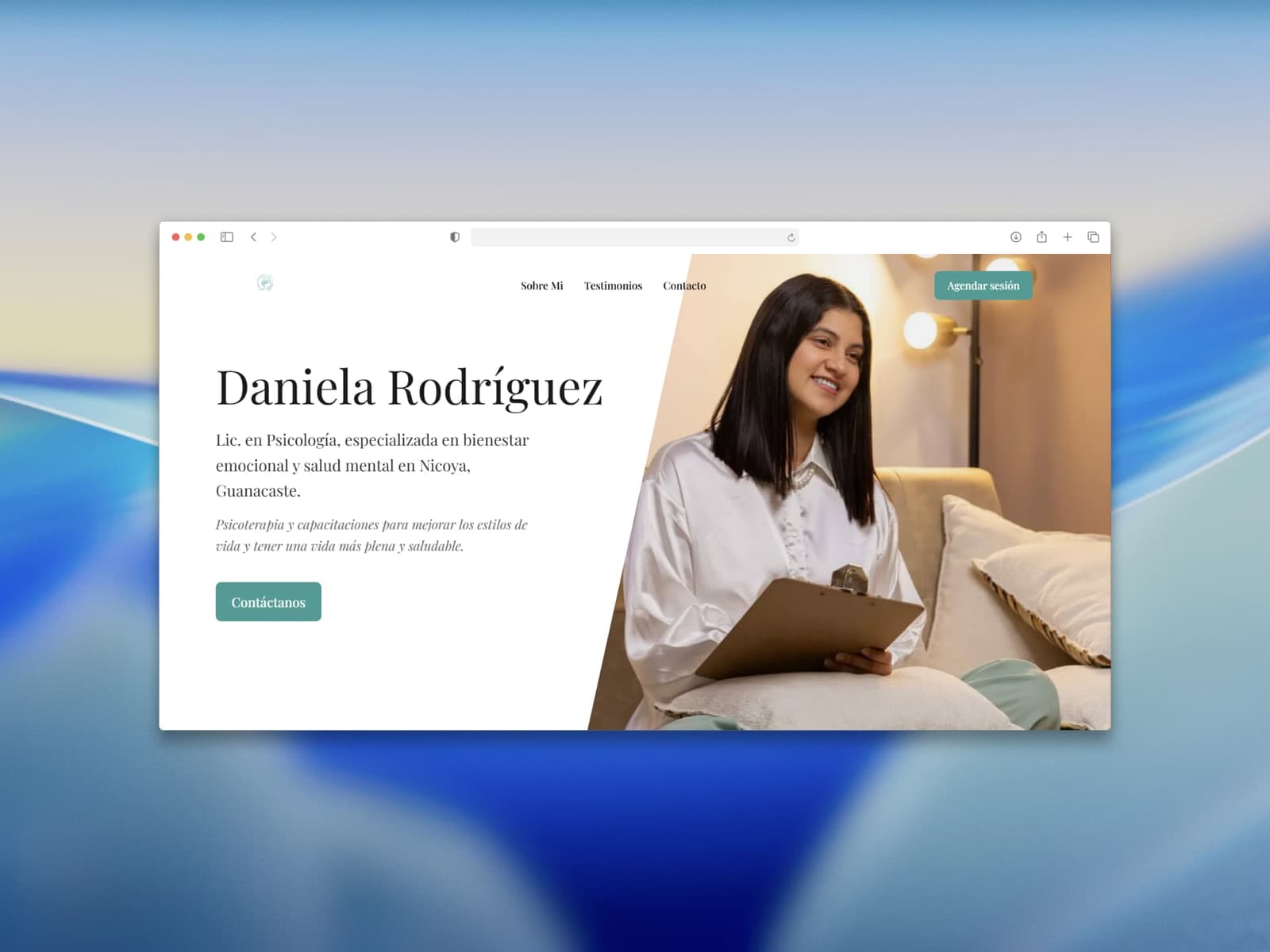 Daniela Rodríguez - Psicóloga