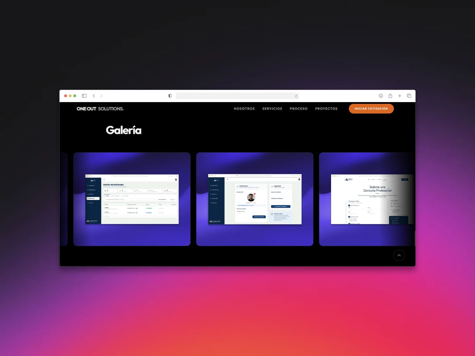 One Out Solutions preview